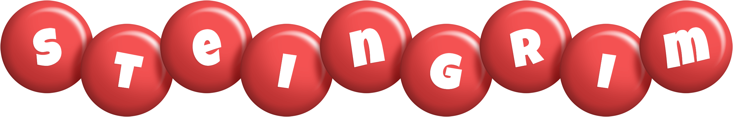Steingrim candy-red logo