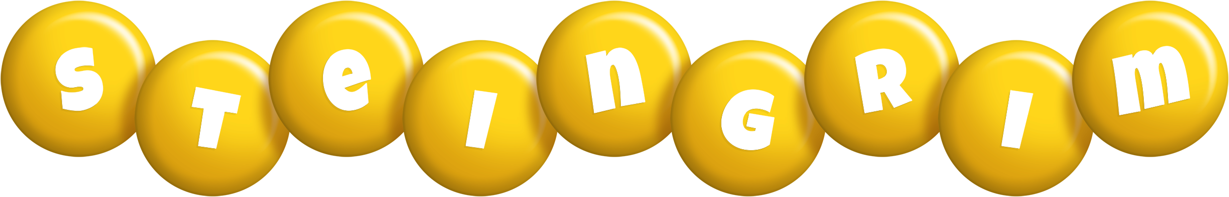 Steingrim candy-yellow logo