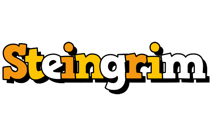 Steingrim cartoon logo