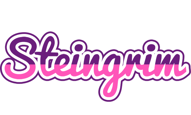 Steingrim cheerful logo