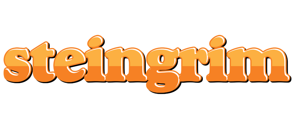 Steingrim orange logo