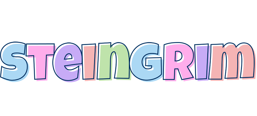 Steingrim pastel logo