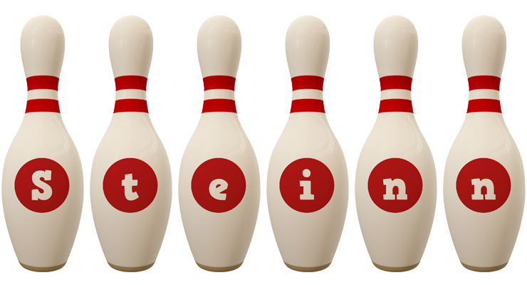 Steinn bowling-pin logo