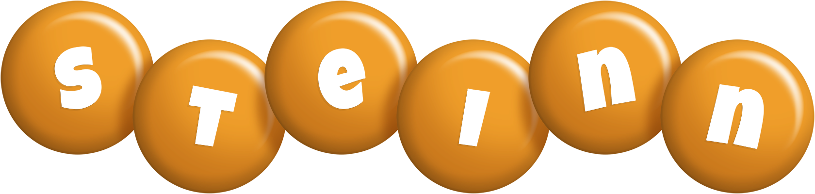 Steinn candy-orange logo