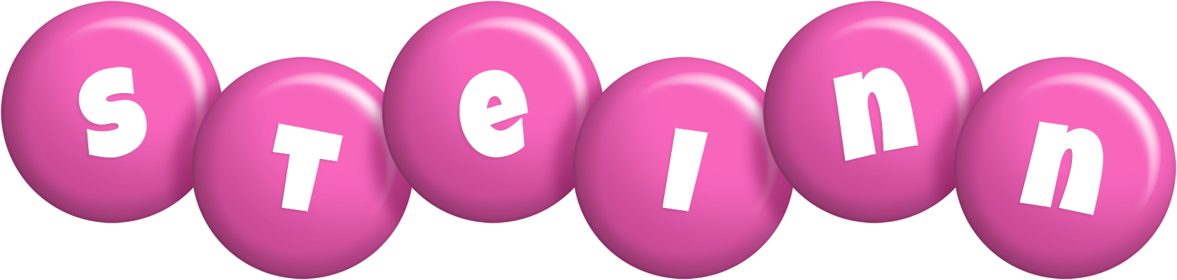 Steinn candy-pink logo