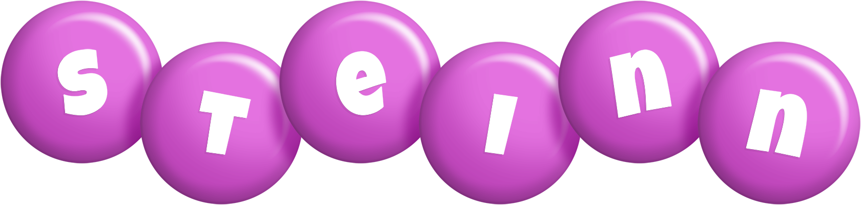 Steinn candy-purple logo