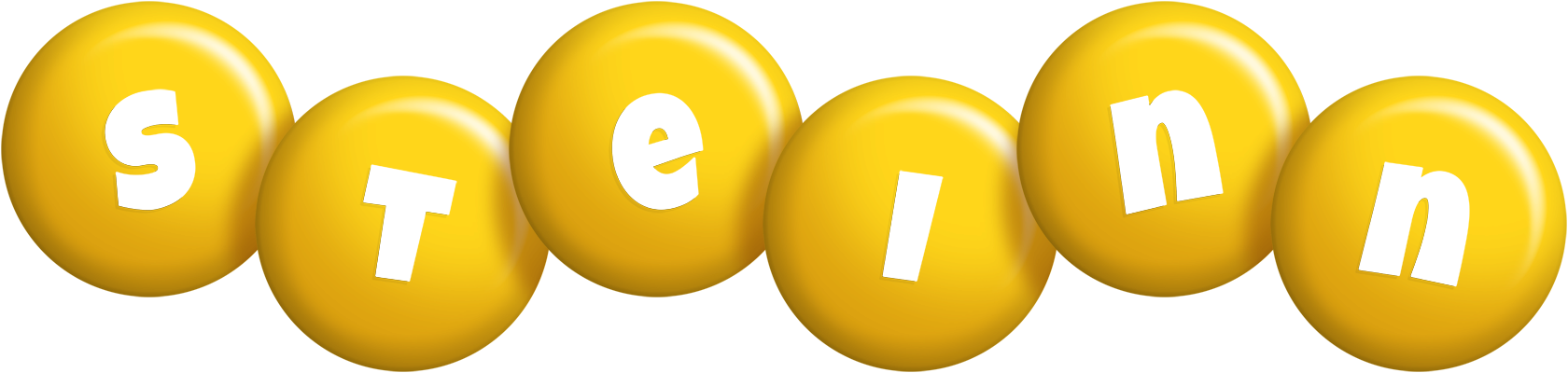 Steinn candy-yellow logo
