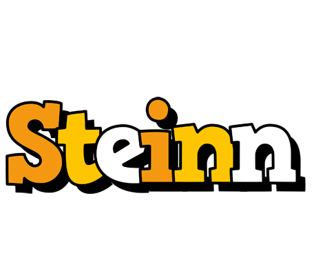 Steinn cartoon logo