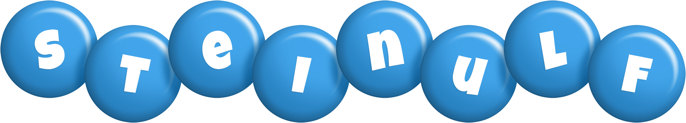 Steinulf candy-blue logo