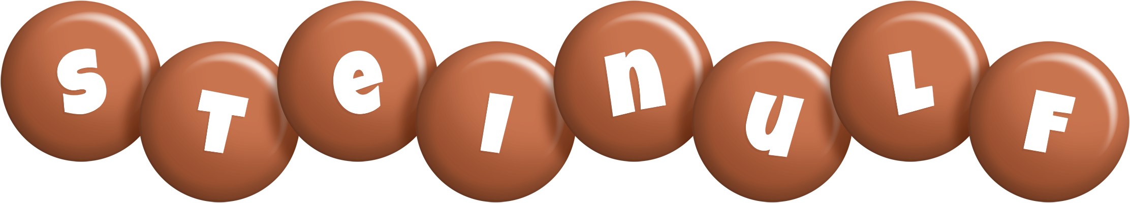 Steinulf candy-brown logo