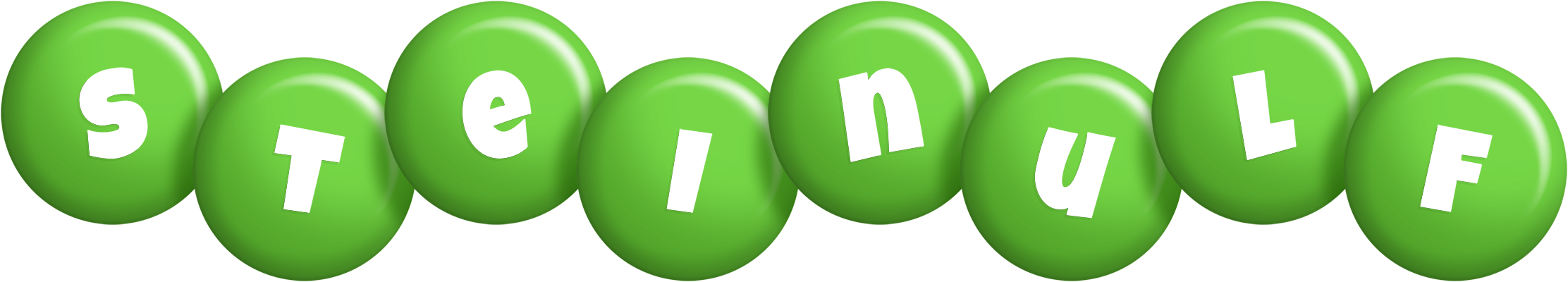 Steinulf candy-green logo