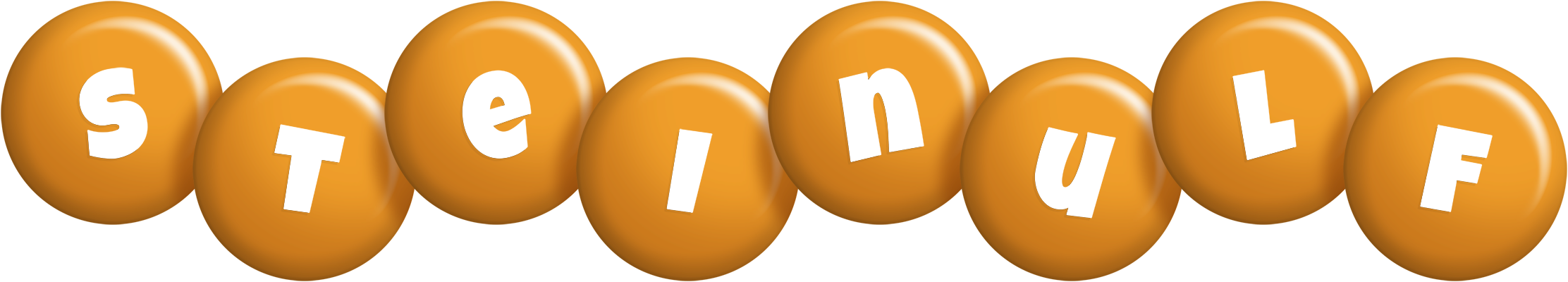Steinulf candy-orange logo