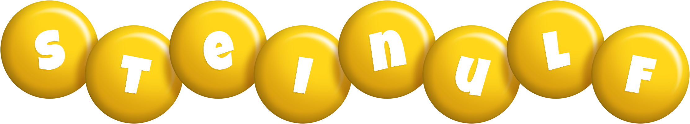 Steinulf candy-yellow logo