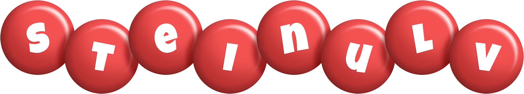 Steinulv candy-red logo