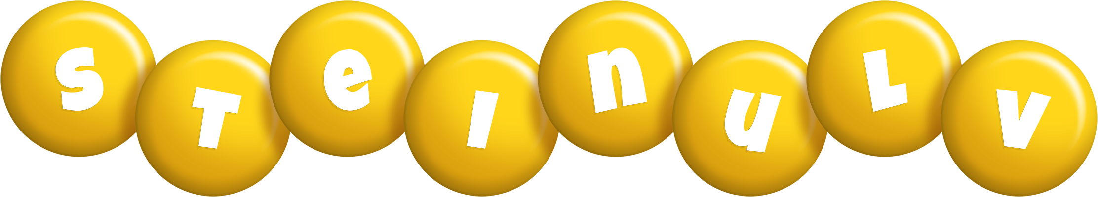 Steinulv candy-yellow logo