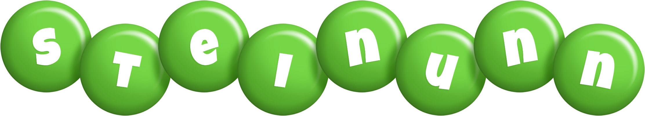 Steinunn candy-green logo