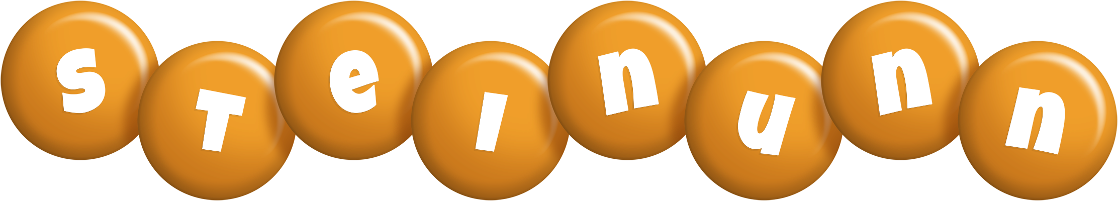 Steinunn candy-orange logo