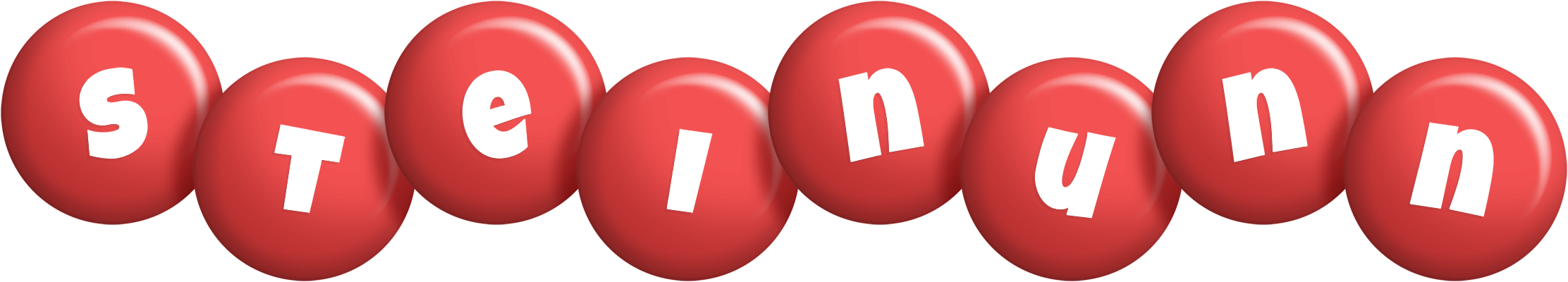 Steinunn candy-red logo