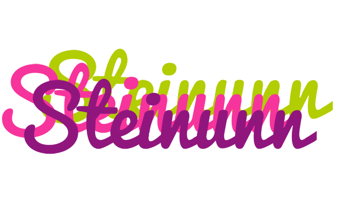 Steinunn flowers logo