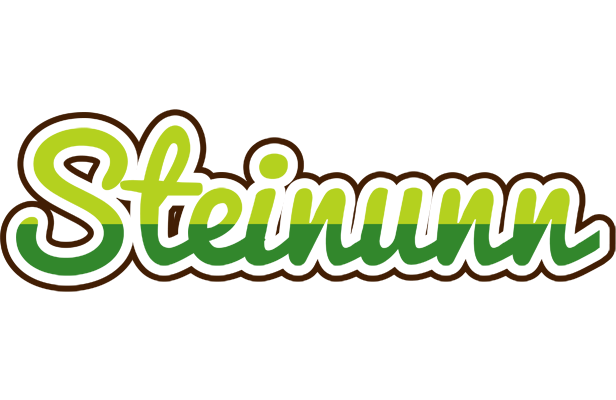 Steinunn golfing logo