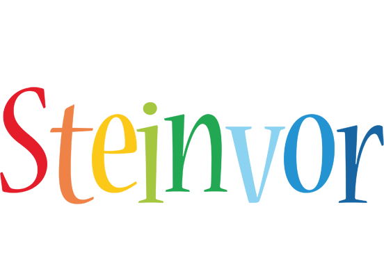 Steinvor birthday logo