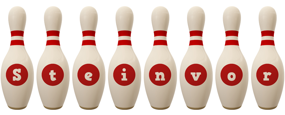 Steinvor bowling-pin logo