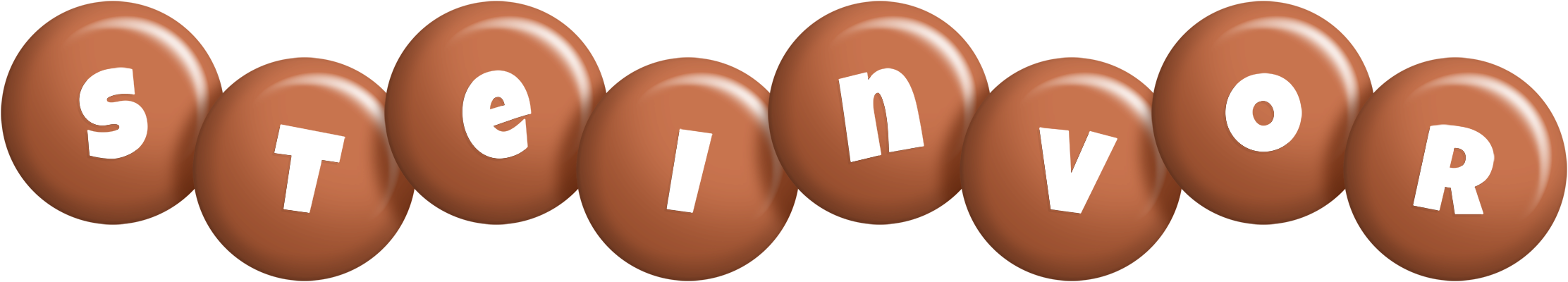 Steinvor candy-brown logo