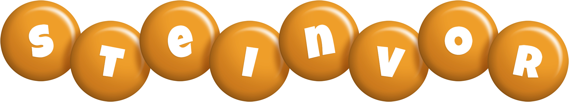 Steinvor candy-orange logo