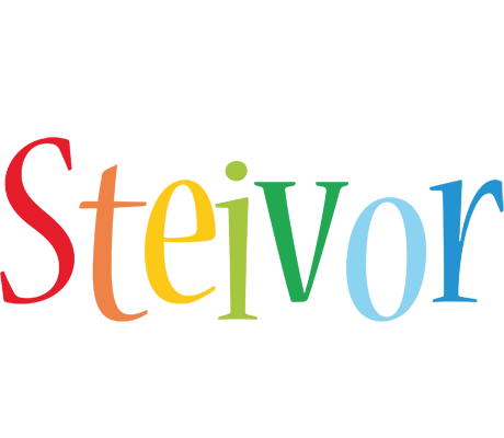Steivor birthday logo