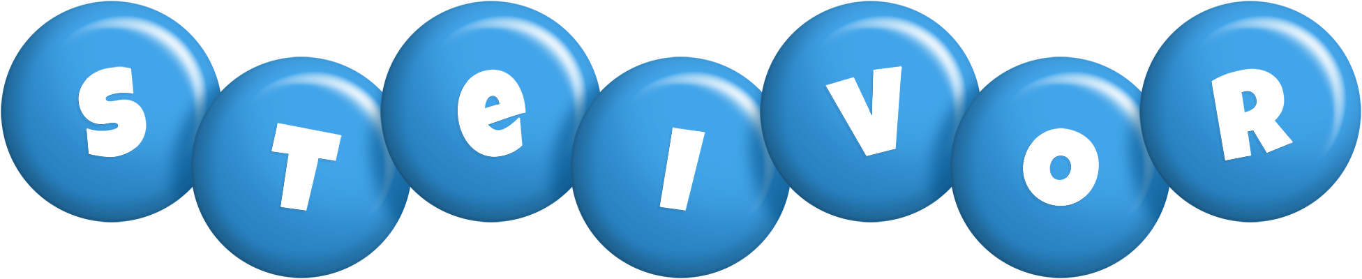 Steivor candy-blue logo