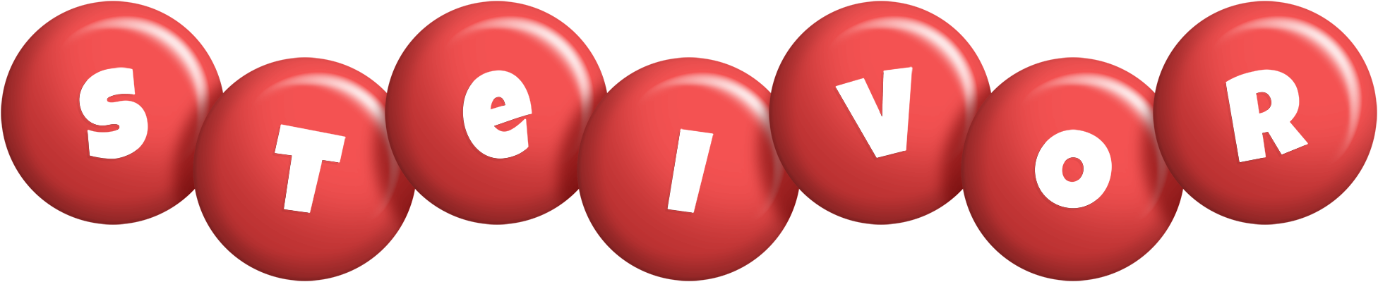 Steivor candy-red logo