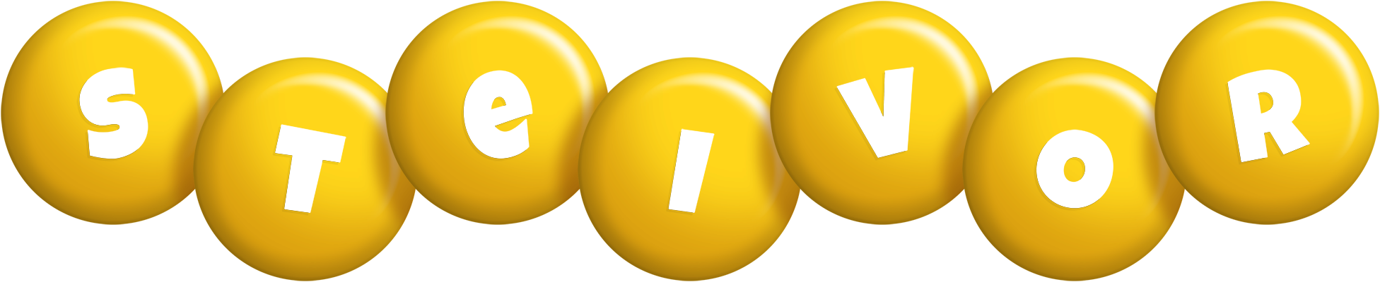Steivor candy-yellow logo