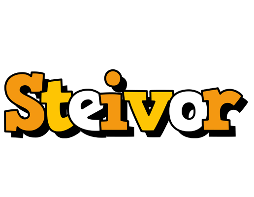 Steivor cartoon logo