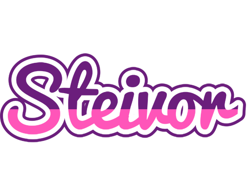 Steivor cheerful logo