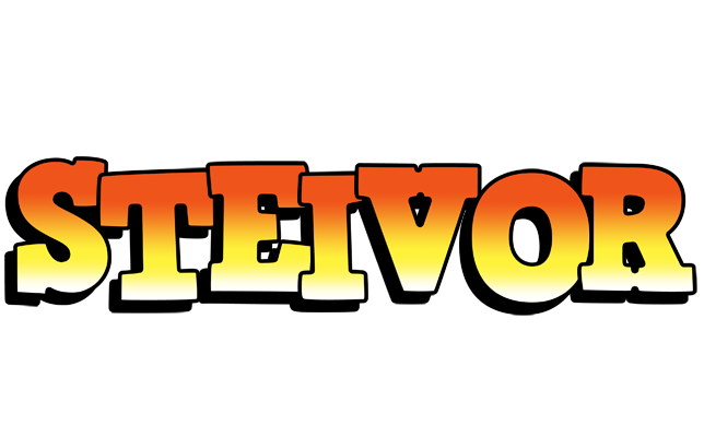 Steivor sunset logo