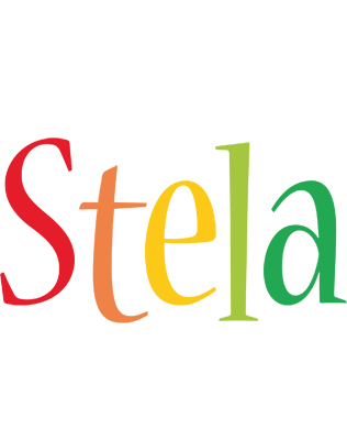 Stela birthday logo