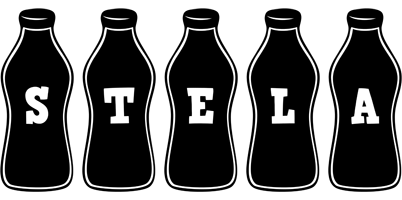 Stela bottle logo