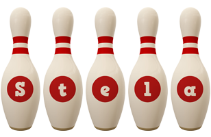 Stela bowling-pin logo