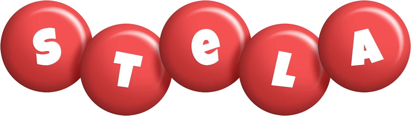 Stela candy-red logo
