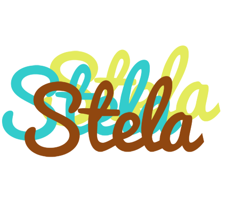 Stela cupcake logo