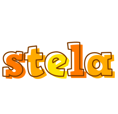 Stela desert logo