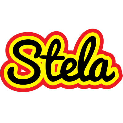 Stela flaming logo