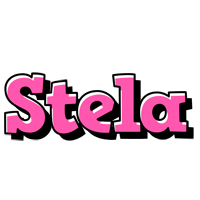 Stela girlish logo