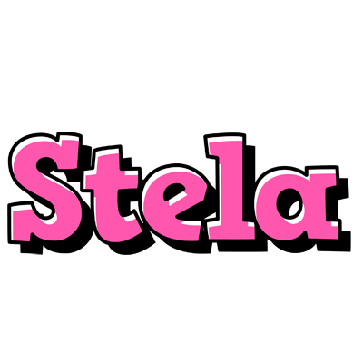 Stela girlish logo
