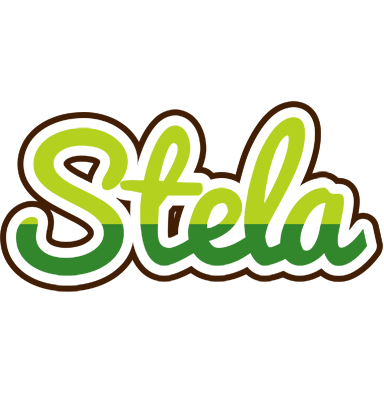 Stela golfing logo