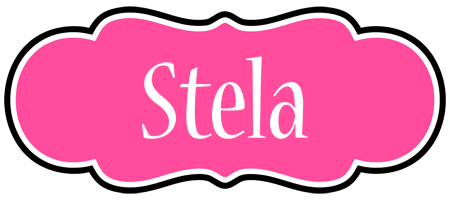 Stela invitation logo