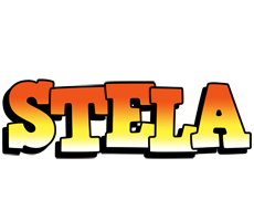 Stela sunset logo