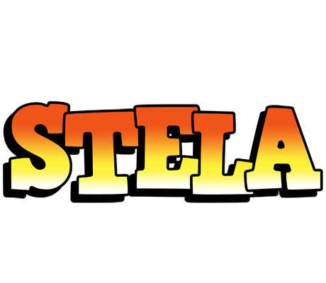 Stela sunset logo