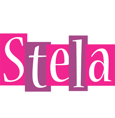 Stela whine logo