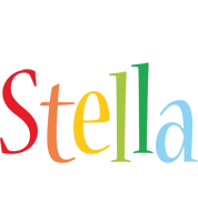 Stella birthday logo